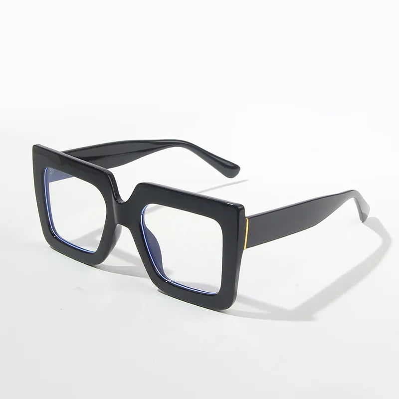 Square Shape Woman Eyeglasses Bohemian Style Blue Light Blocking Glasses for Women New Style Decorative Glass