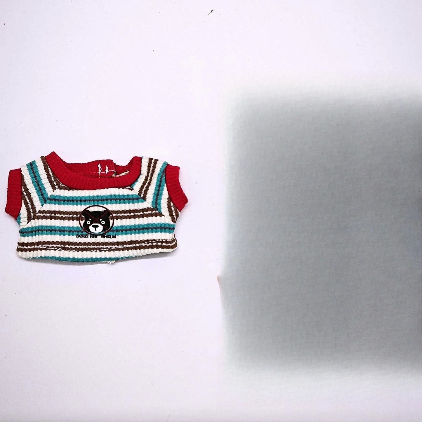 Labubu 3.0 Big Into Energy Red Sports Outfit with Earphones for 15/17cm Ropa Labubu Dolls