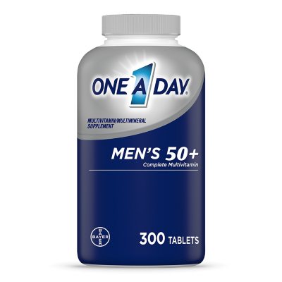 One A Day Men's 50+ Healthy Advantage Multivitamin Tablets 300 ct.