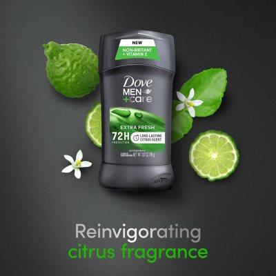 Dove Men+Care Antiperspirant Deodorant, Extra Fresh, 2.7 oz., 4 pk.