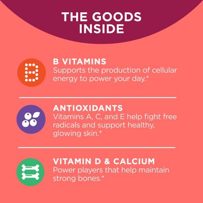 OLLY Women's Health & Immune Support Multivitamin Gummies, 200 ct.