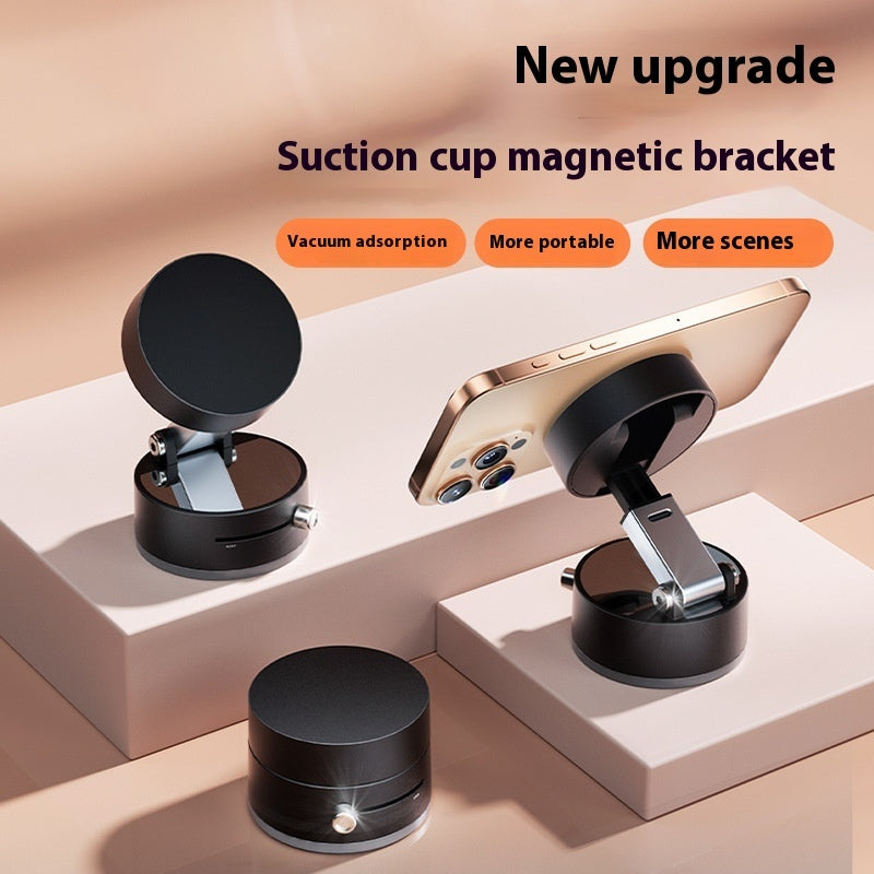 Foldable Magnetic Phone Holder Foldable Suction Cup With Suction Cup Hands-Free Navigation For Smart Phone