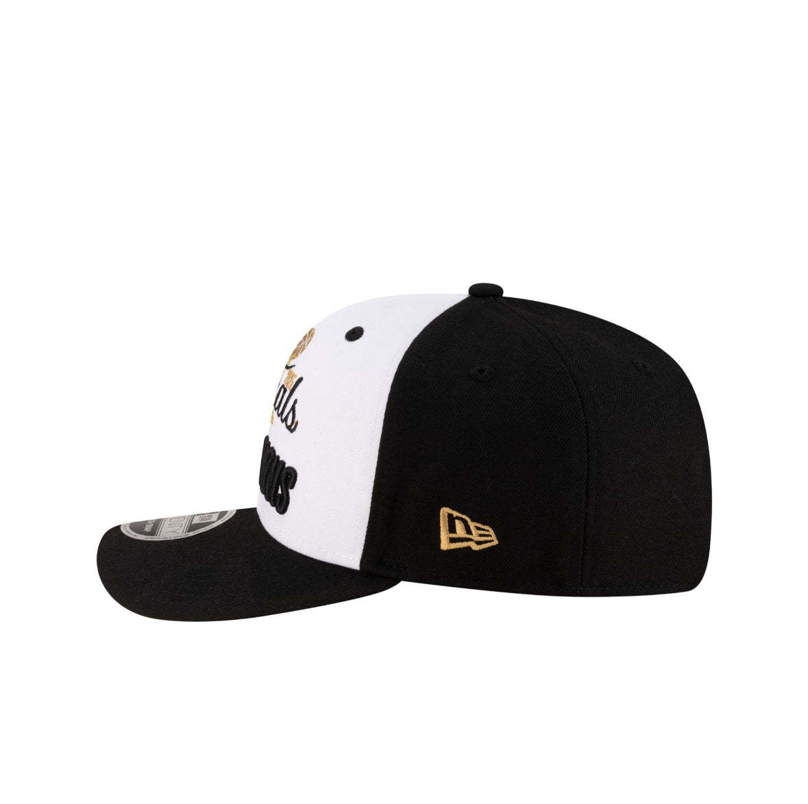 New Era Adult 2025 NBA championship Oklahoma City Thunder Locker Room 9Fifty Adjustable Cap.