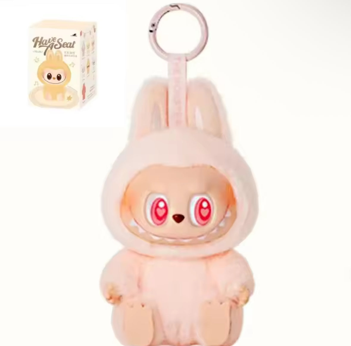 Popmart Labubu-caja ciega de la Serie de monstruos, colección de figuras de Manga, muñeca bonita, decoración de escritorio, regalos de cumpleaños para niñas