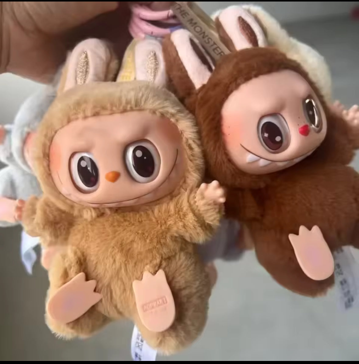 Popmart Labubu-caja ciega de la Serie de monstruos, colección de figuras de Manga, muñeca bonita, decoración de escritorio, regalos de cumpleaños para niñas