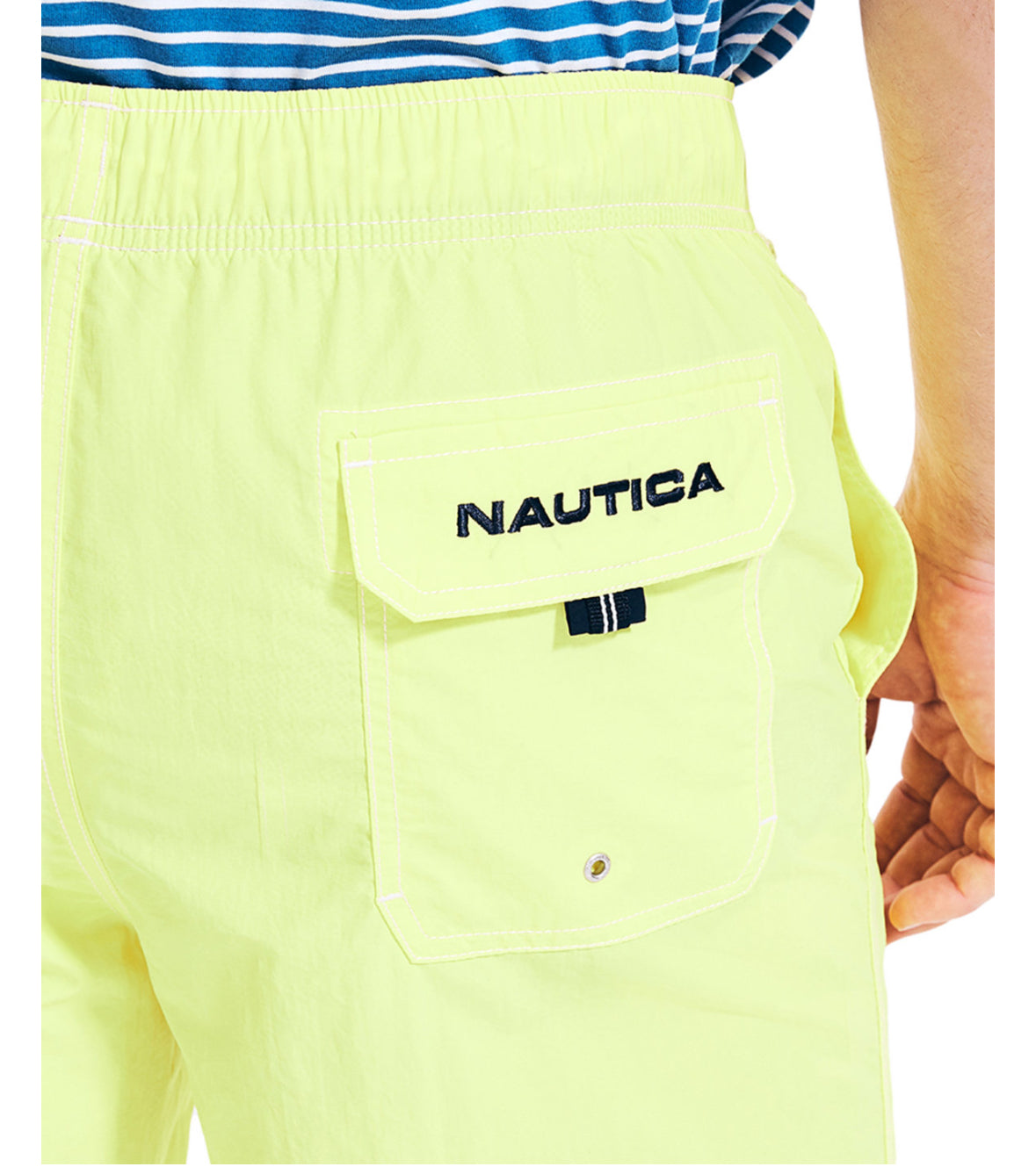 Men's Quick Dry Nylon  8" Swim Trunks