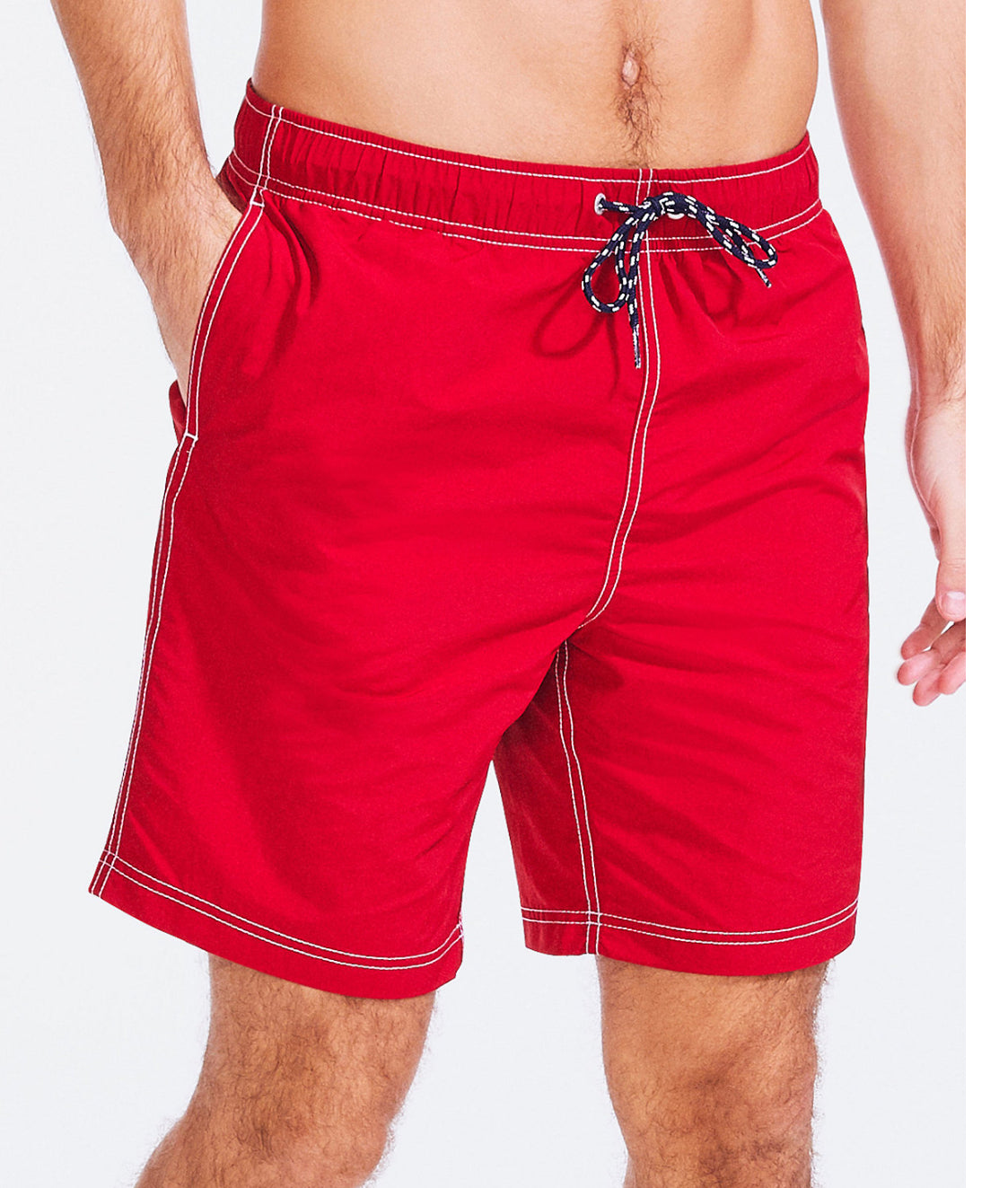 Men's Quick Dry Nylon  8" Swim Trunks