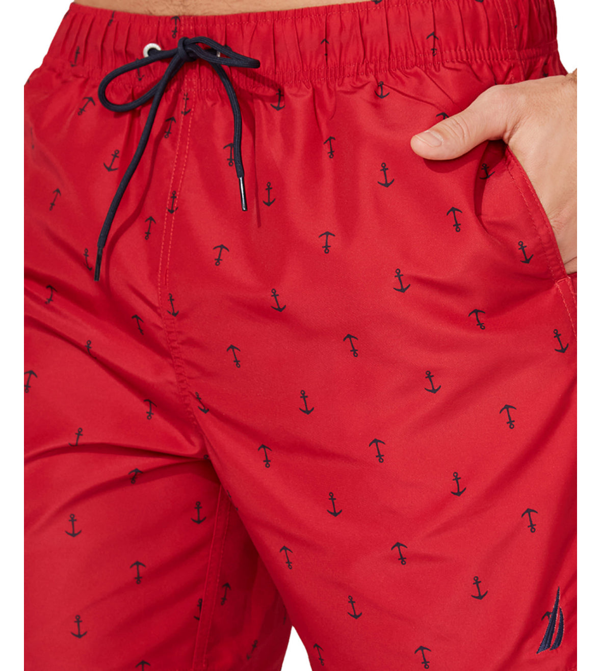 Men's Quick Dry Nylon  8" Swim Trunks