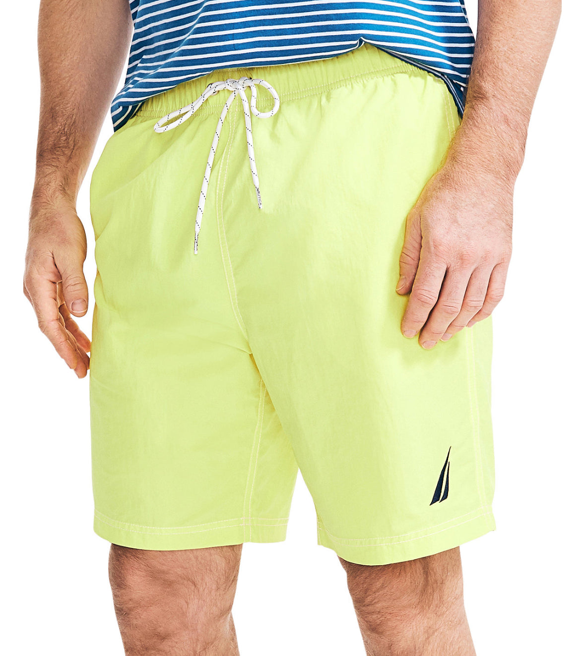 Men's Quick Dry Nylon  8" Swim Trunks