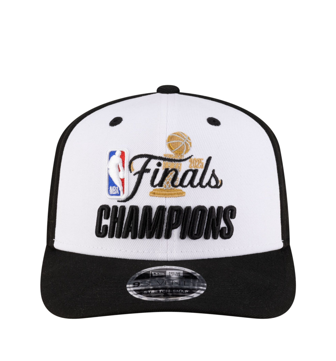 New Era Adult 2025 NBA championship Oklahoma City Thunder Locker Room 9Fifty Adjustable Cap.