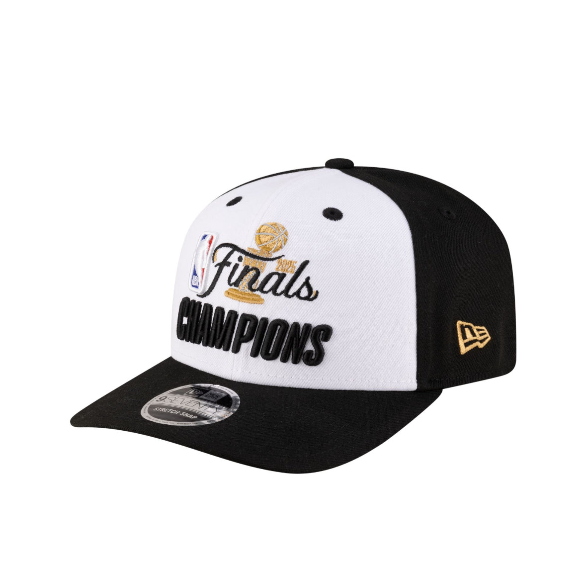 New Era Adult 2025 NBA championship Oklahoma City Thunder Locker Room 9Fifty Adjustable Cap.