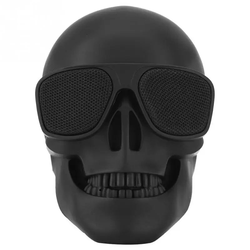 Portable Mini-Skull Speakers Little Skull Wireless Bluetooth Cartoon Bones Ghost Head Small Compatible 5W Hd Stereo Woofer Music