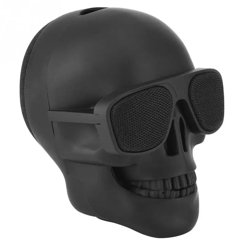 Portable Mini-Skull Speakers Little Skull Wireless Bluetooth Cartoon Bones Ghost Head Small Compatible 5W Hd Stereo Woofer Music