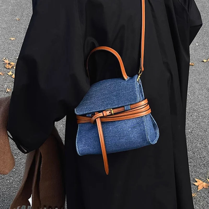 New Strap Shoulder Bag Tote Bag Frosted Suede Women's Bag Large Capacity Crossbody Bag