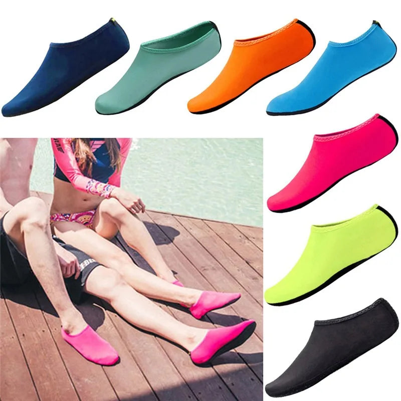 Beach Sneaker Socks Women Beach Water Shoes Man Barefoot Yoga Shoes Quick-Drying Surfing Swimming Shoes Barefoot Water Skin Sock