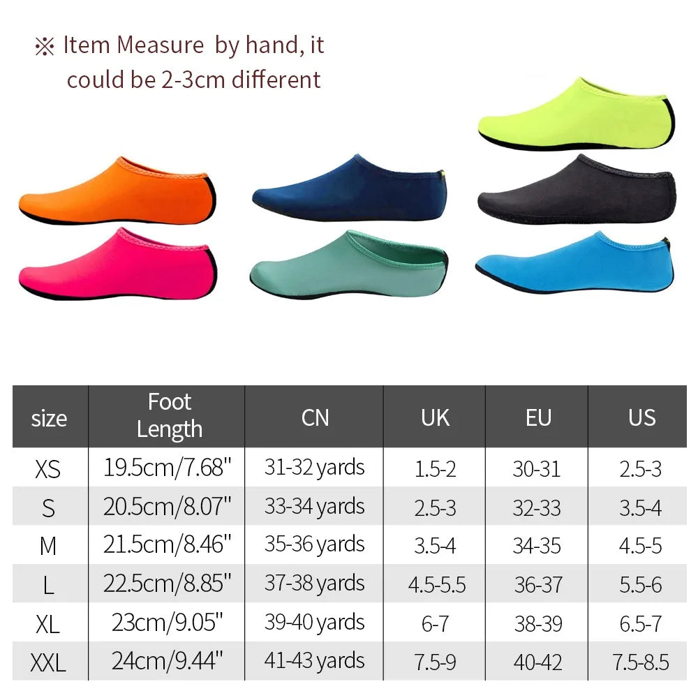 Beach Sneaker Socks Women Beach Water Shoes Man Barefoot Yoga Shoes Quick-Drying Surfing Swimming Shoes Barefoot Water Skin Sock