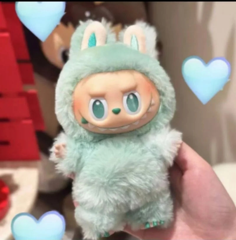 Labubu The Monsters Vinyl Face Doll Heart-Moving Macaron Doll labubu Blind Box Figure Guessing Bag China High-Quality Replica