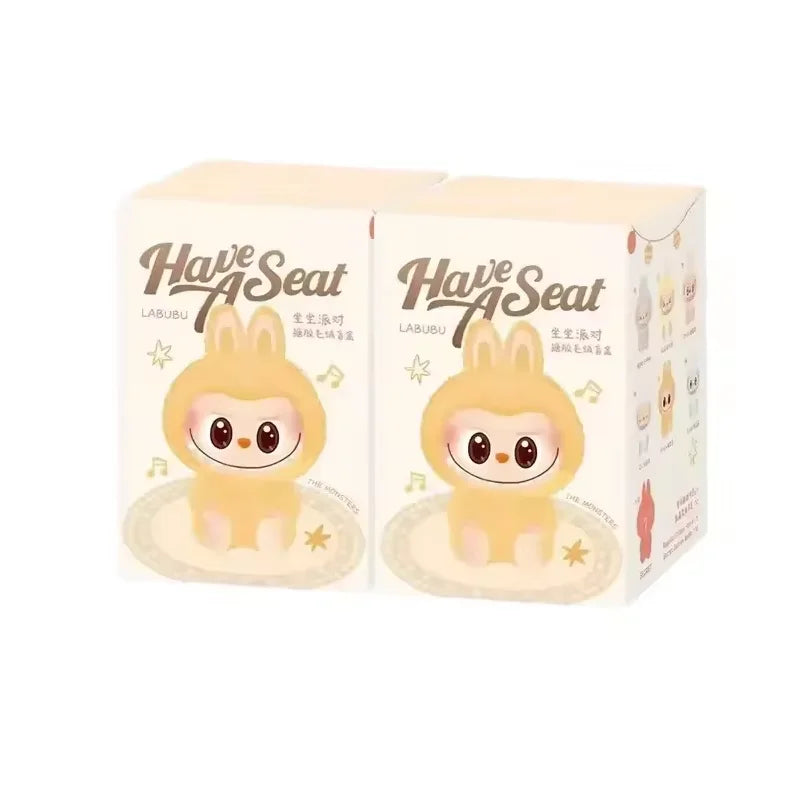 For LABUBU Collection Series Blind Box Doll Cute Anime Action Figure Ornaments Figurines Dolls Christmas Doll Gifts