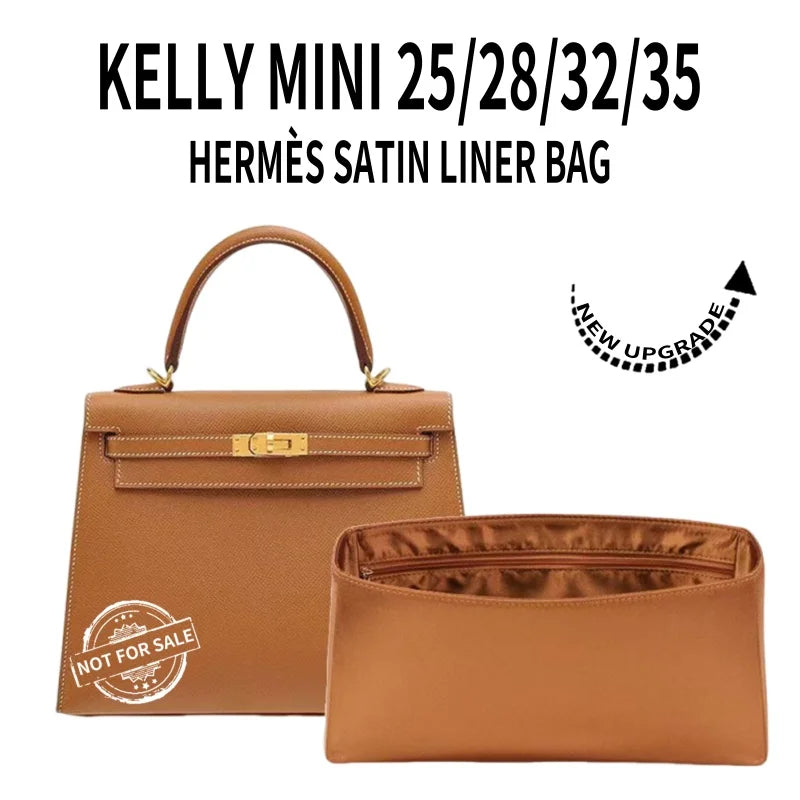 Purse Insert Organizer Fit For H Kelly 25 28 32 Insert Bags, Makeup Tote Organiser, Women Handbag Tote Cosmetic Liner