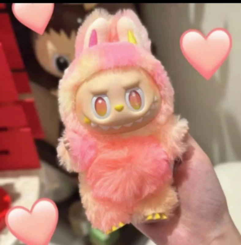Labubu The Monsters Vinyl Face Doll Heart-Moving Macaron Doll labubu Blind Box Figure Guessing Bag China High-Quality Replica