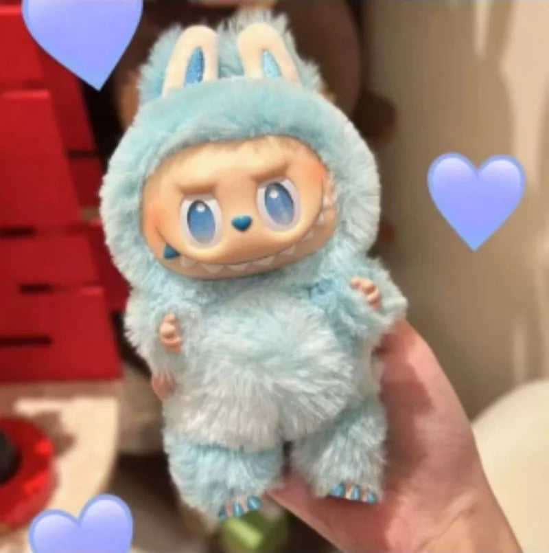 Labubu The Monsters Vinyl Face Doll Heart-Moving Macaron Doll labubu Blind Box Figure Guessing Bag China High-Quality Replica