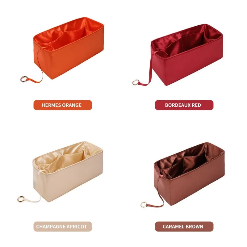 Purse Insert Organizer Fit For H Kelly 25 28 32 Insert Bags, Makeup Tote Organiser, Women Handbag Tote Cosmetic Liner