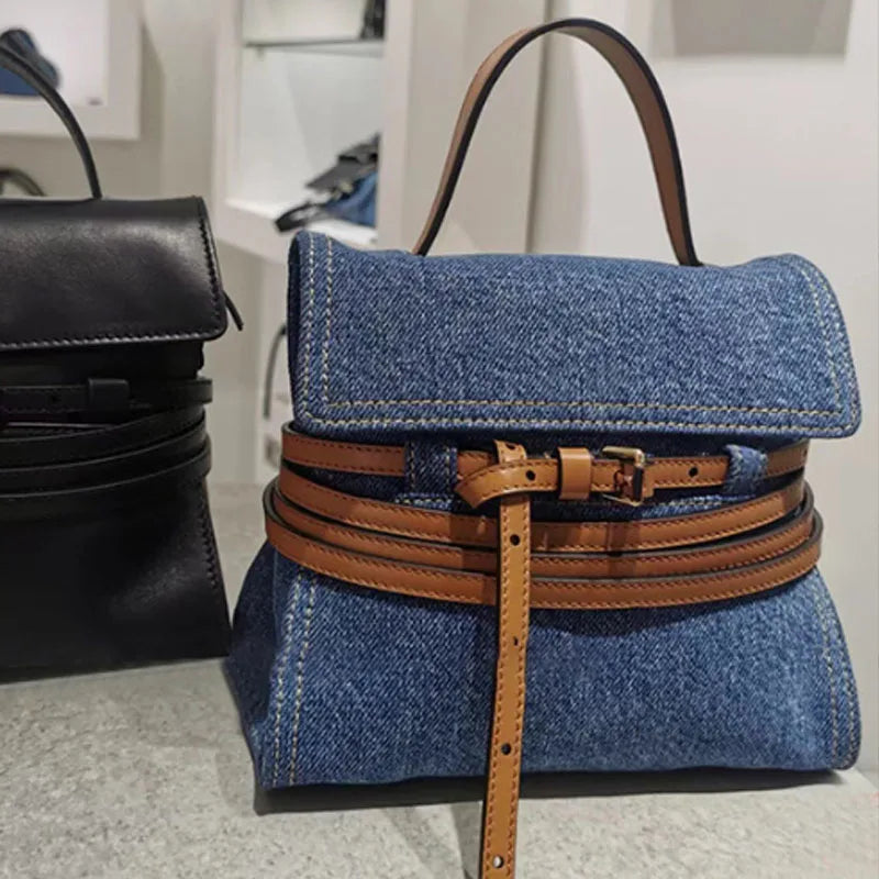 New Strap Shoulder Bag Tote Bag Frosted Suede Women's Bag Large Capacity Crossbody Bag