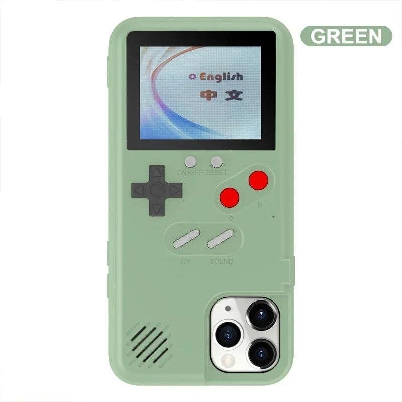36 Classic Retro Gameboy Gaming Phone Case For Samsung Galaxy S26 S25 S24 S23 S22 S21 Plus Ultra S20 FE Note 20 10 Game Boy Case