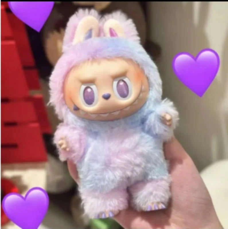 Labubu The Monsters Vinyl Face Doll Heart-Moving Macaron Doll labubu Blind Box Figure Guessing Bag China High-Quality Replica