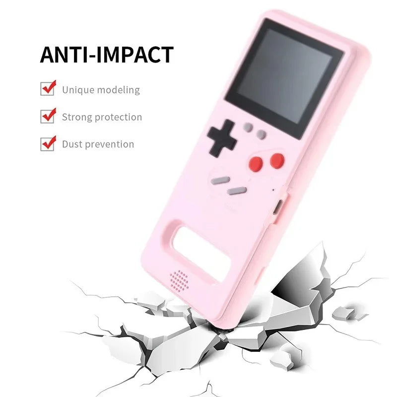 36 Classic Retro Gameboy Gaming Phone Case For Samsung Galaxy S26 S25 S24 S23 S22 S21 Plus Ultra S20 FE Note 20 10 Game Boy Case