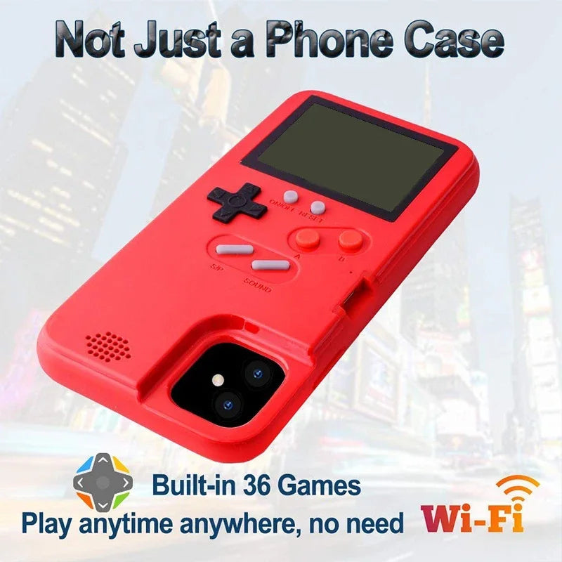 36 Classic Retro Gameboy Gaming Phone Case For Samsung Galaxy S26 S25 S24 S23 S22 S21 Plus Ultra S20 FE Note 20 10 Game Boy Case