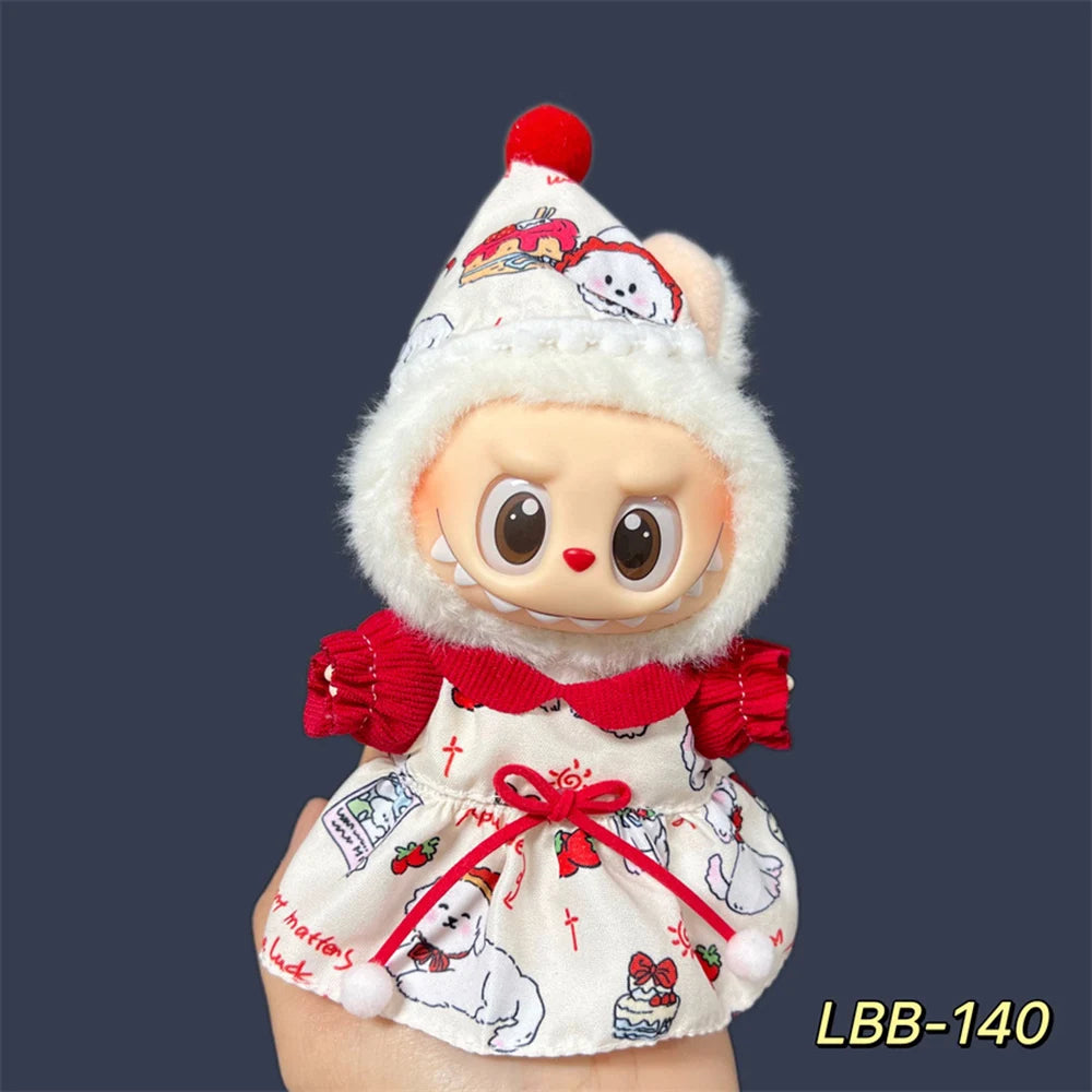 Labubu Different Styles of Dresses Doll Clothing Sets Accessories Labubu V1 V2 Dresses As Gifts for Friends