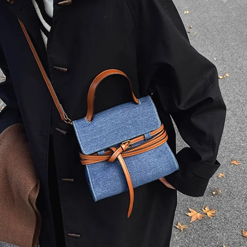 New Strap Shoulder Bag Tote Bag Frosted Suede Women's Bag Large Capacity Crossbody Bag