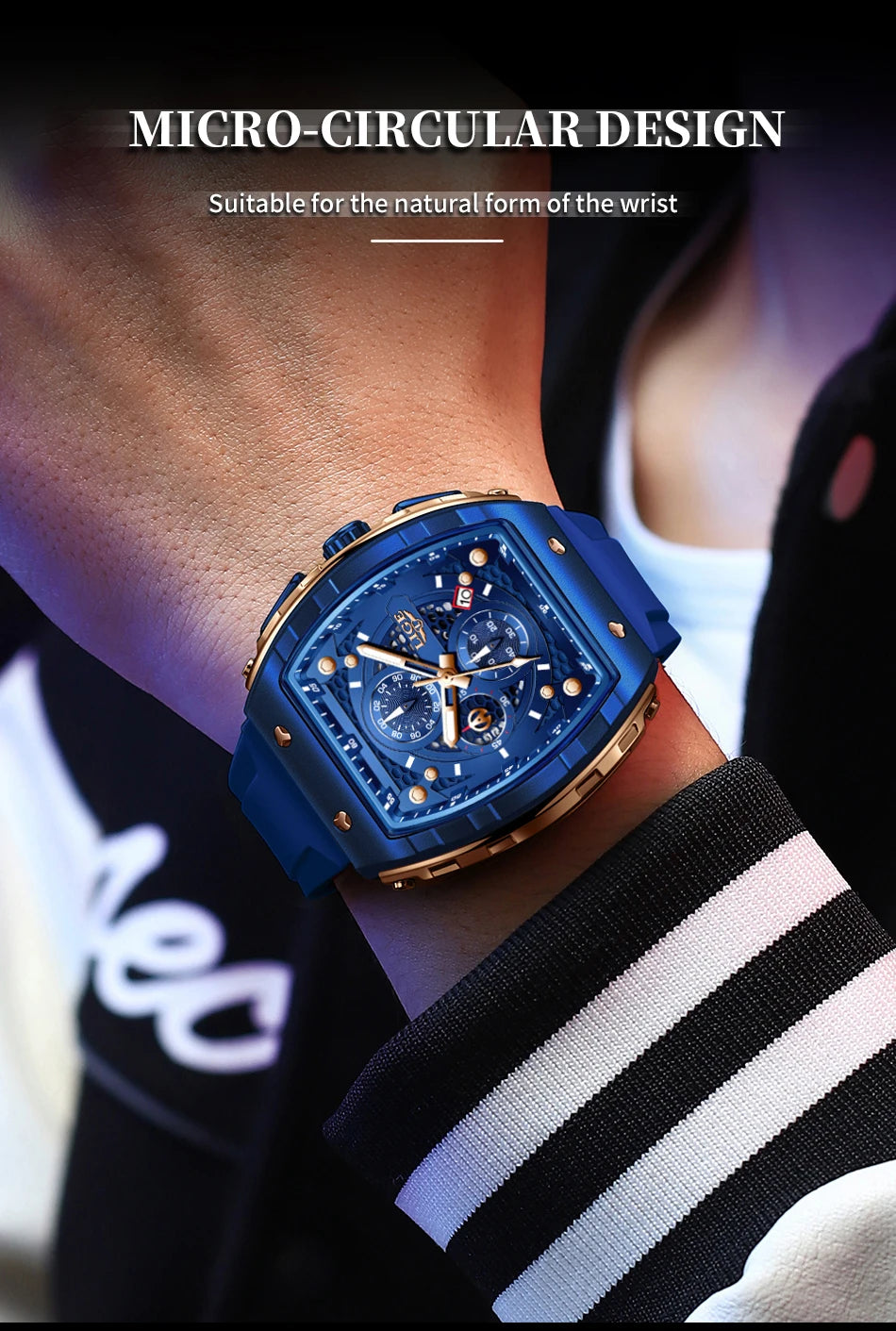 LIGE Top Brand Luxury Watches Men Sport 50M Waterproof Quartz Mens Watch Military Luminous Dive Wristwatch Male Reloj Homre 2024