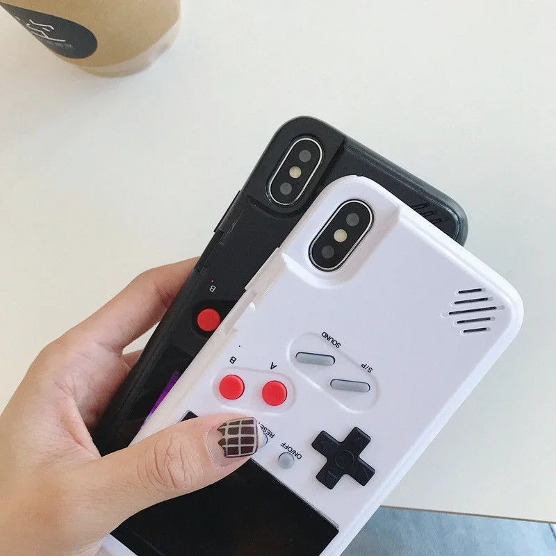 36 Classic Retro Gameboy Gaming Phone Case For Samsung Galaxy S26 S25 S24 S23 S22 S21 Plus Ultra S20 FE Note 20 10 Game Boy Case