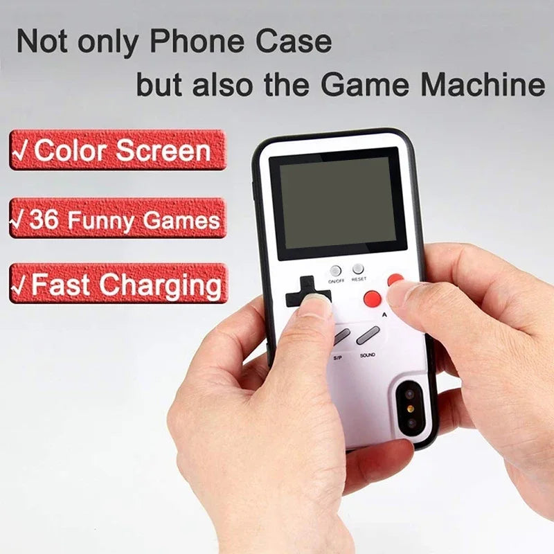 36 Classic Retro Gameboy Gaming Phone Case For Samsung Galaxy S26 S25 S24 S23 S22 S21 Plus Ultra S20 FE Note 20 10 Game Boy Case