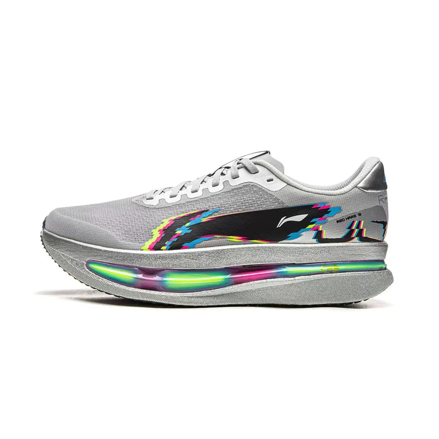 Li-Ning Men's RED HARE 9 ULTRA Racing Running Shoes SUPER BOOM Cushion BOOM FIBER Breathable LiNing Training Sneakers ARPW007