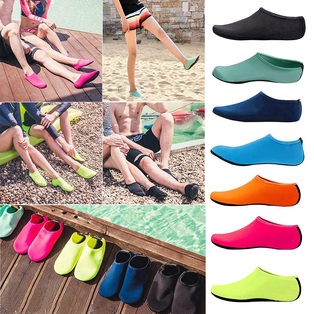 Beach Sneaker Socks Women Beach Water Shoes Man Barefoot Yoga Shoes Quick-Drying Surfing Swimming Shoes Barefoot Water Skin Sock