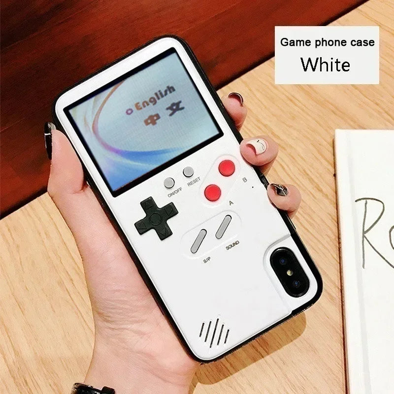 36 Classic Retro Gameboy Gaming Phone Case For Samsung Galaxy S26 S25 S24 S23 S22 S21 Plus Ultra S20 FE Note 20 10 Game Boy Case