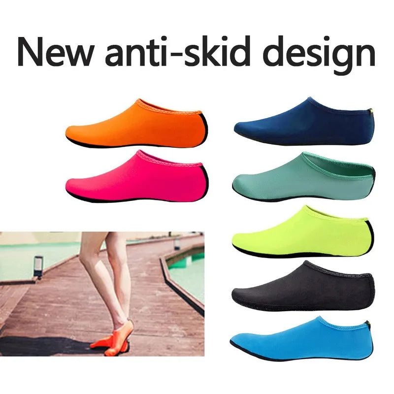 Beach Sneaker Socks Women Beach Water Shoes Man Barefoot Yoga Shoes Quick-Drying Surfing Swimming Shoes Barefoot Water Skin Sock