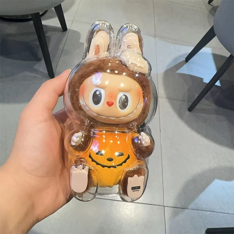 LABUBU Have A Seat Transparent Case Labubu Plastic Case Backpack Charms