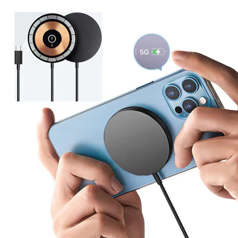 Qi2 Charger Wireless 15W Magnetic Wireless Fast Charging Is Suitable For 12-16PG Mobile Phone Models.