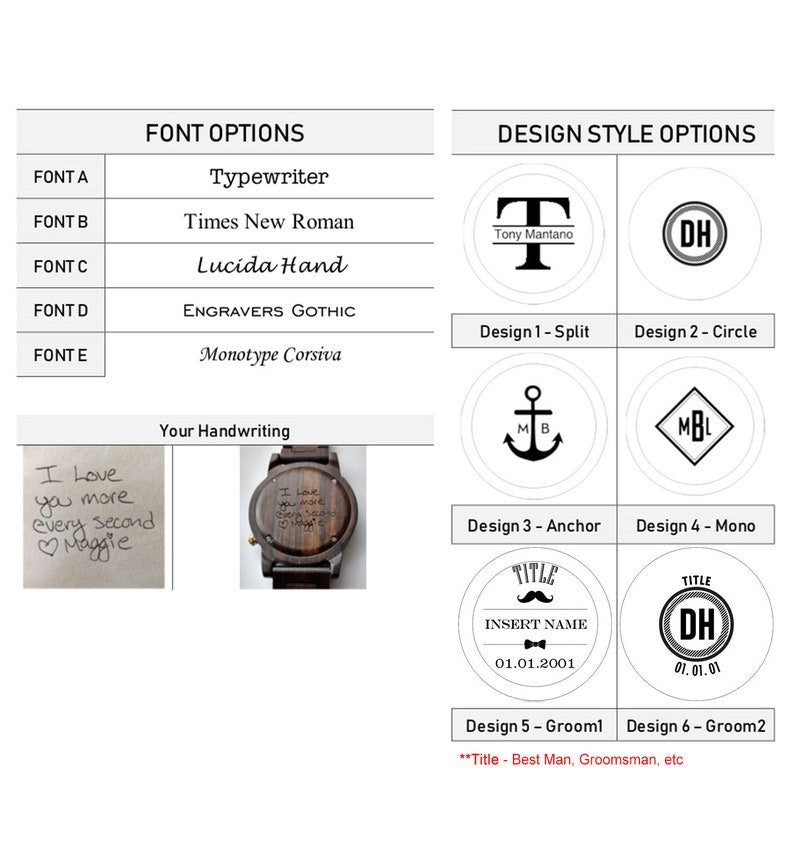 Reloj de madera con foto grabada, regalo del día del padre para el esposo, reloj de madera para hombres, reloj con foto, regalo de cumpleaños para él, reloj con foto personalizado