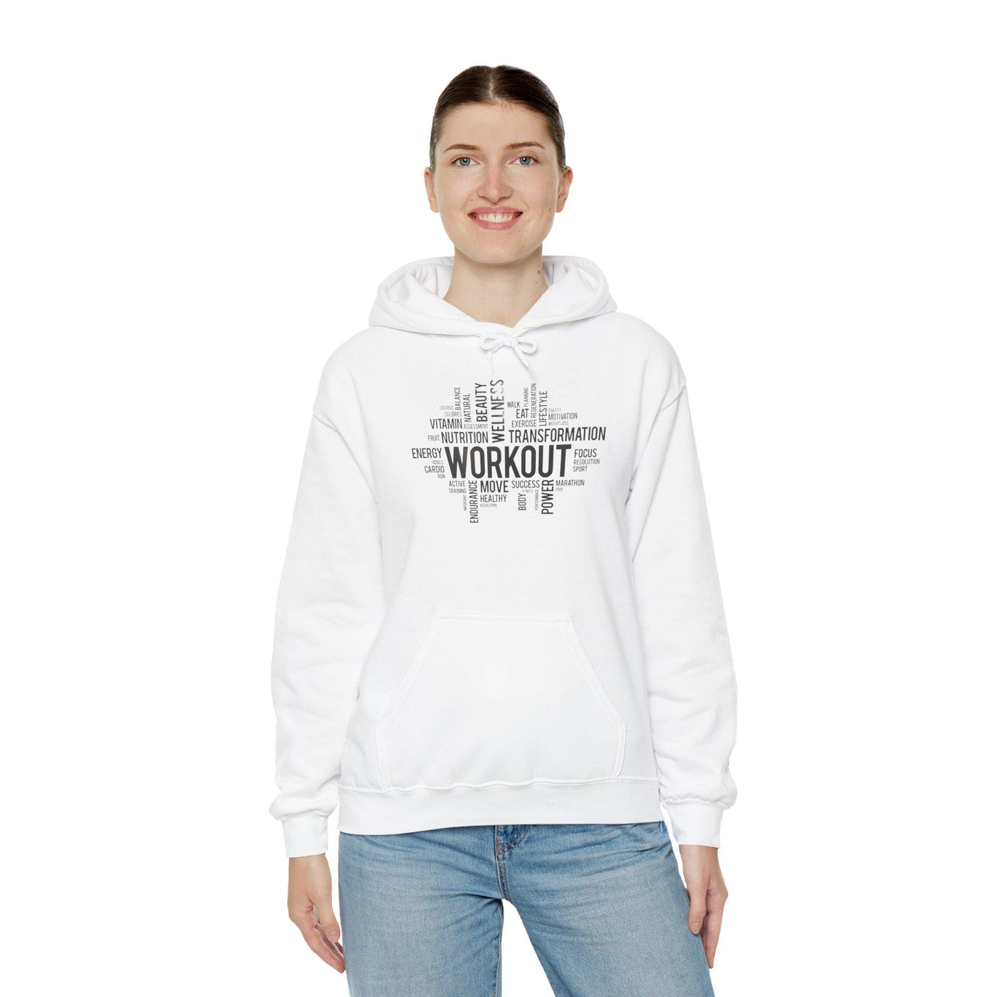Workout Motivational Unisex Heavy Blend™ Hooded Sweatshirt - Fitness Apparel, Gym Wear, Athleisure Fashion, Gift for Gym Lovers, [...]