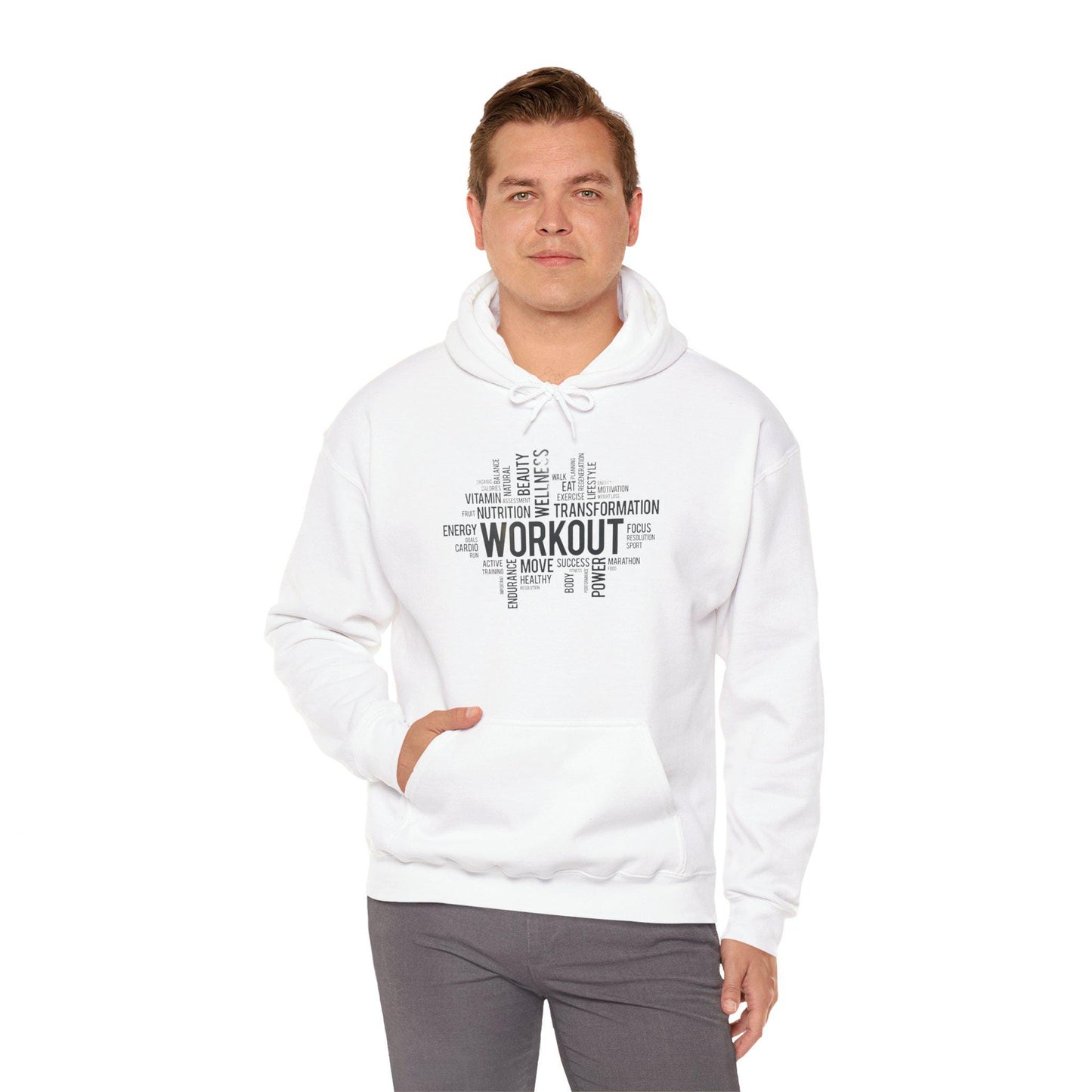 Workout Motivational Unisex Heavy Blend™ Hooded Sweatshirt - Fitness Apparel, Gym Wear, Athleisure Fashion, Gift for Gym Lovers, [...]
