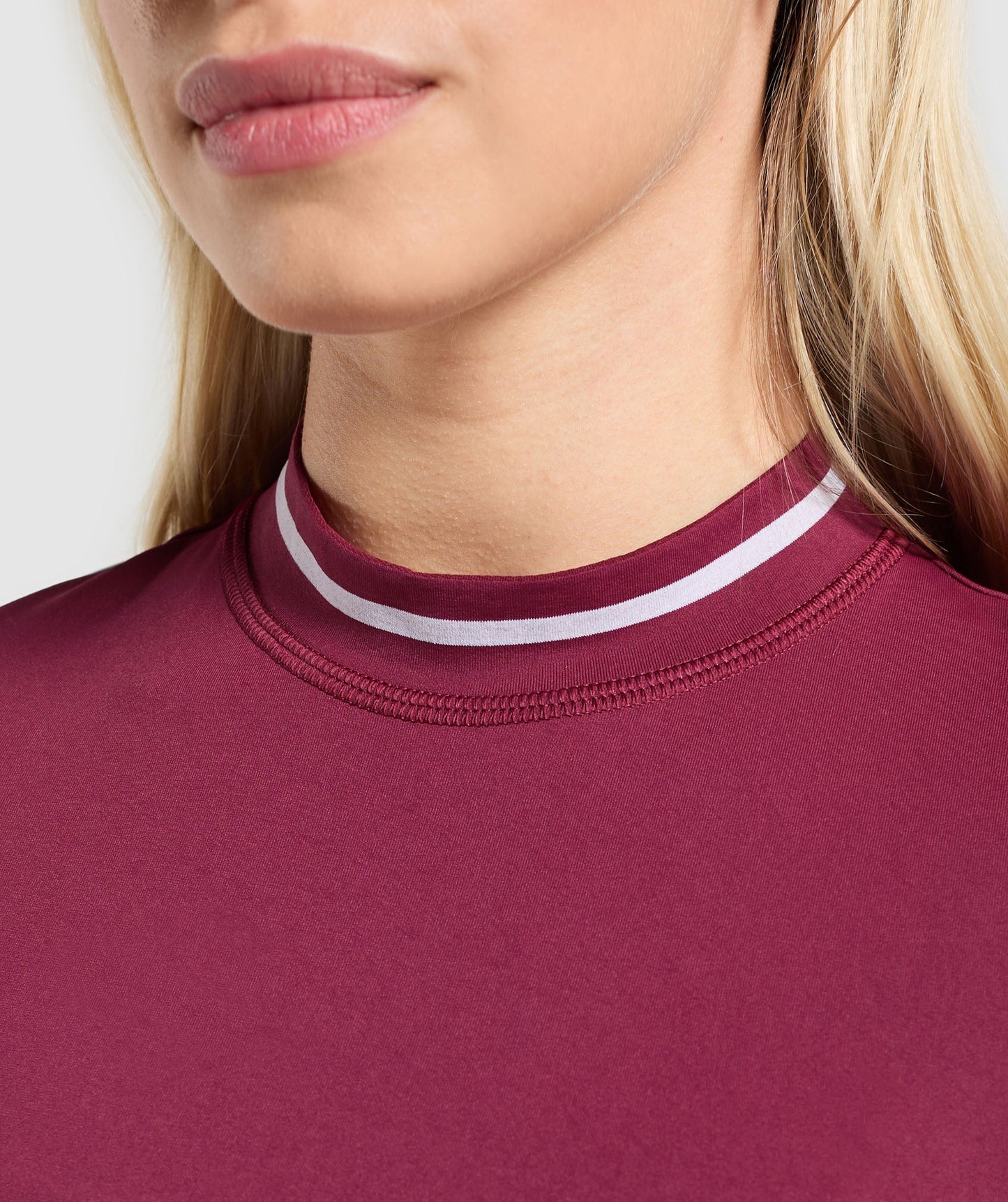 Contrast Seamless Midi Tee
