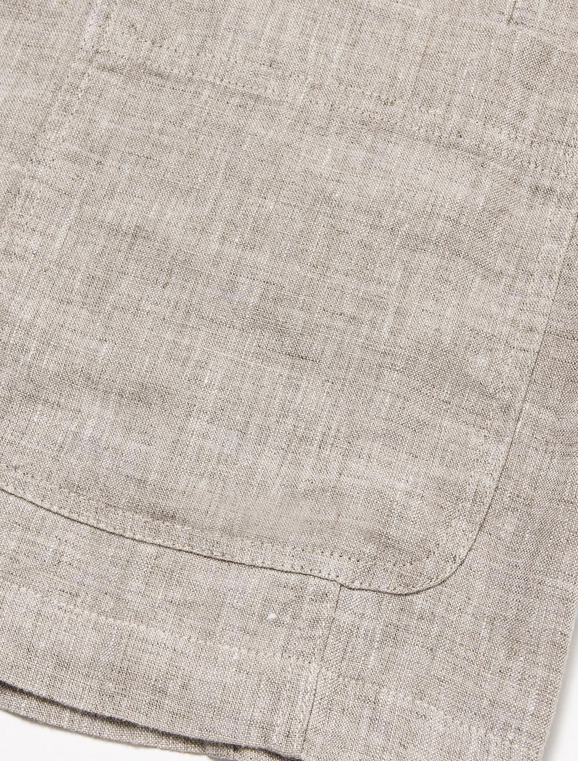 Hombre Chaqueta americana Boda Aniversario Fiesta Verano Primavera Lino Color sólido Recto 1 botón Chaqueta de sport Gris oscuro Negro Verde Claro Azul Marino #15252767